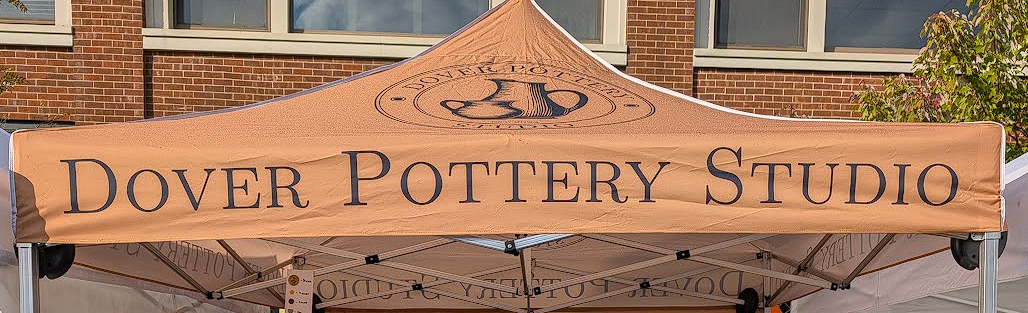 The Dover Pottery Studio tent
