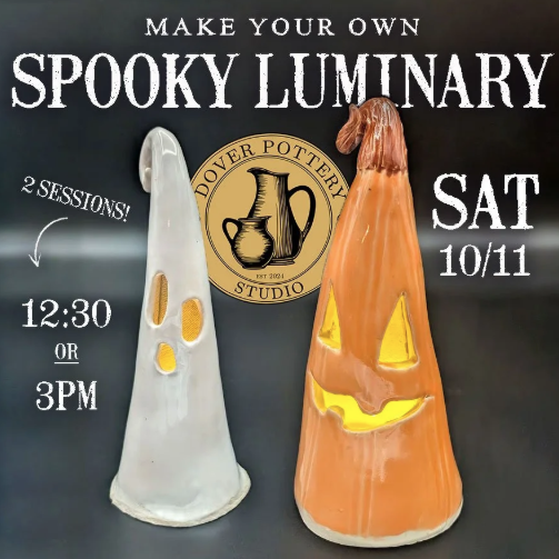 Halloween themed luminaries, make spooky pumpkins and ghosts